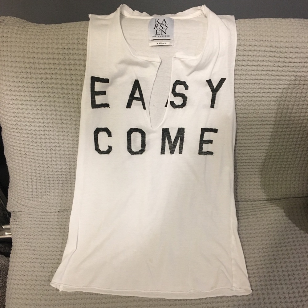 Easy come easy go tank top
